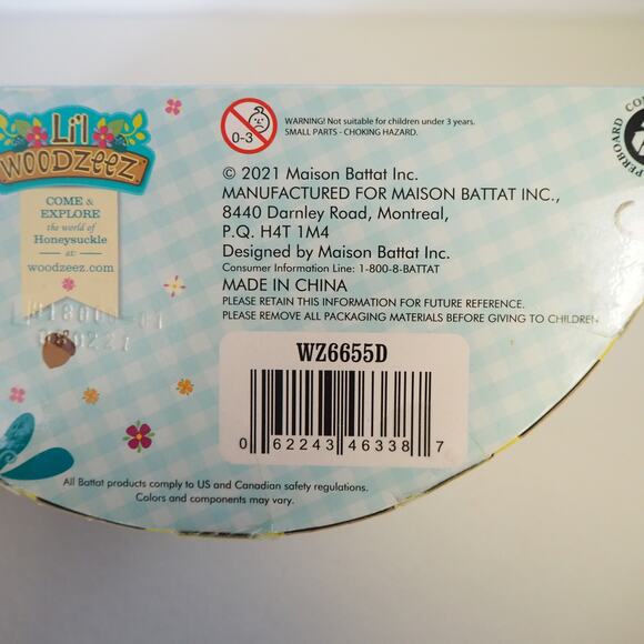 Li'l Woodzeez Famileez Croakalily Frog Family With Storybook 5 pc Set In Box - Picture 8 of 10